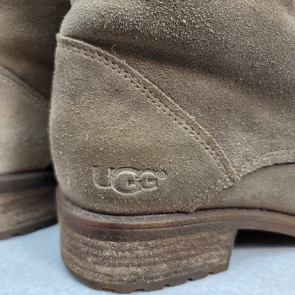 UGG Australia suede leather upper and sheepskin - Picture 11 of 16